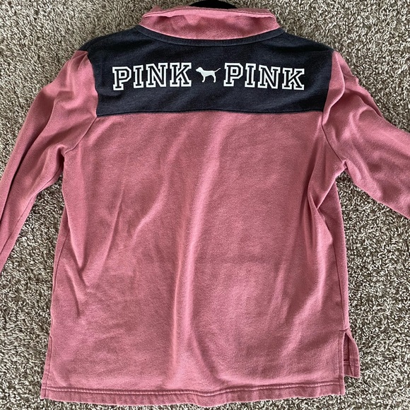 Mauve PINK VS Quarter Zip - Picture 3 of 3